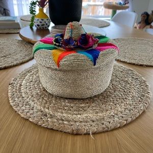 Tortillero Sombrero & Pancake Basket